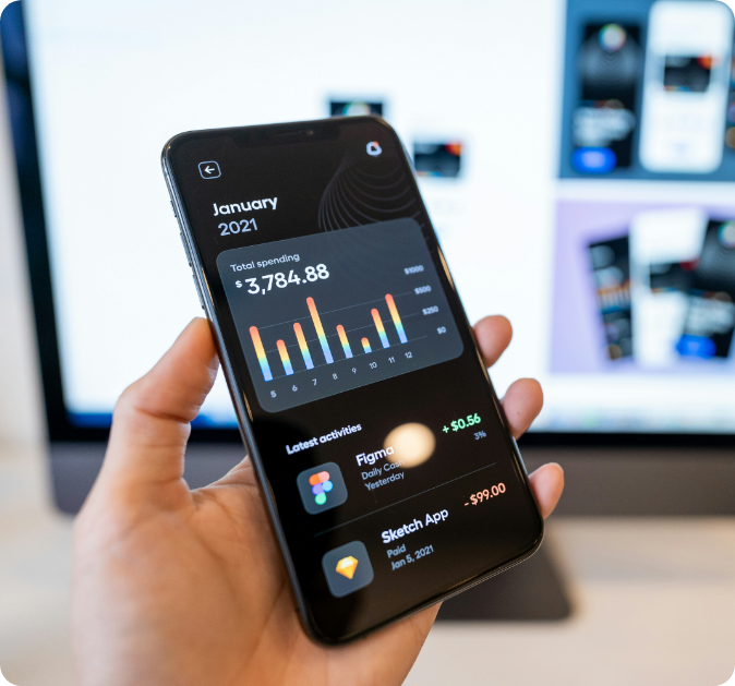 Smart banking dashboard